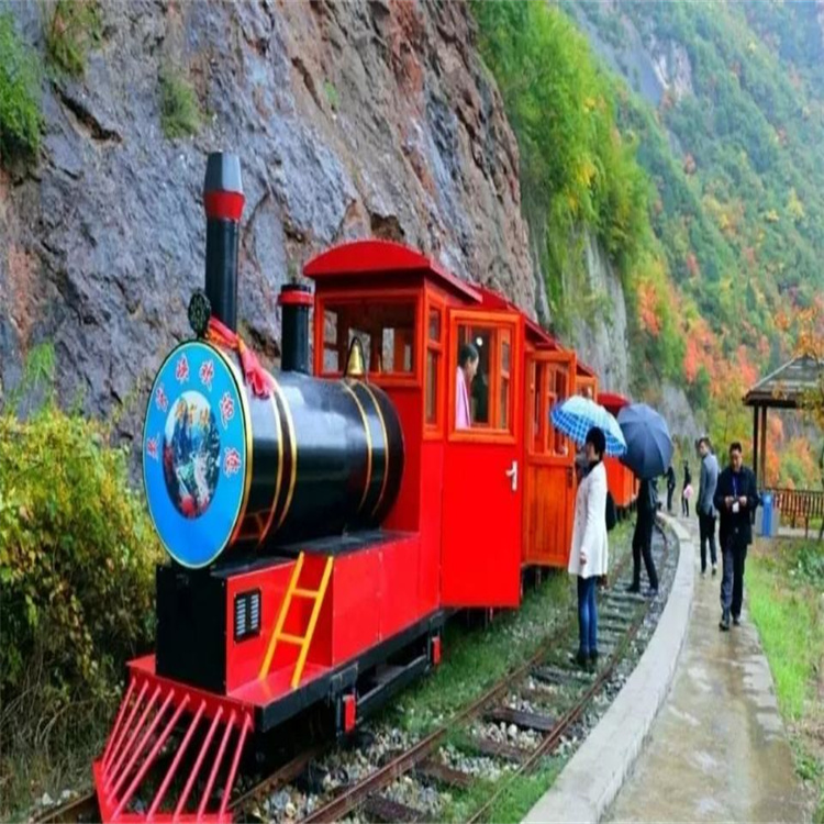 無軌觀光小伙車 景區大型游樂場有軌小伙車廠家