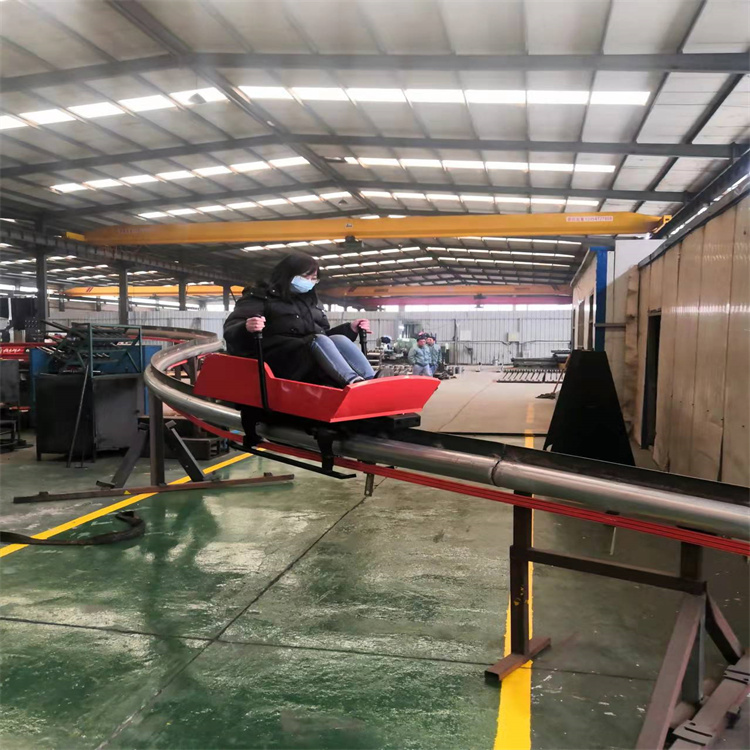SDJY7288單軌滑車 無動力大型游樂設備廠家