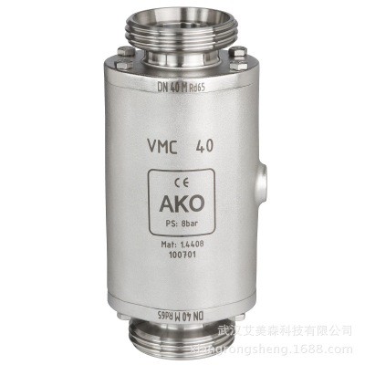 德國AKO  VMC氣動膠膽閥-螺紋連接