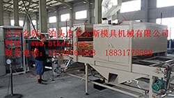 河北泊頭克爾斯多彩蛭石瓦生產線，彩石金屬瓦設備