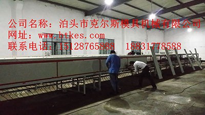 河北泊頭克爾斯彩石金屬瓦生產設備，廠家直銷