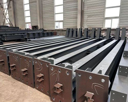 河北鋼結構牛腿柱 q235鋼板焊接 鋼結構加工廠家 高強度