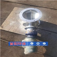 YJD-B型星型卸料器電機(jī)減速機(jī)法蘭連接方式