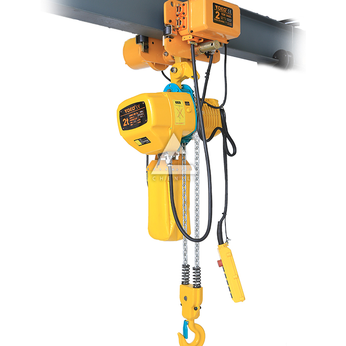 2噸環(huán)鏈電動葫蘆 移動式吊機(jī) 河北辰力