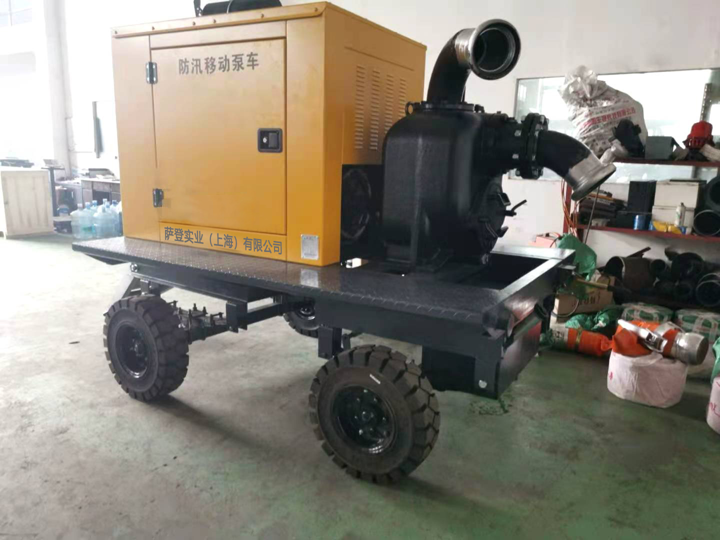薩登12寸移動污水泵泵車生產商