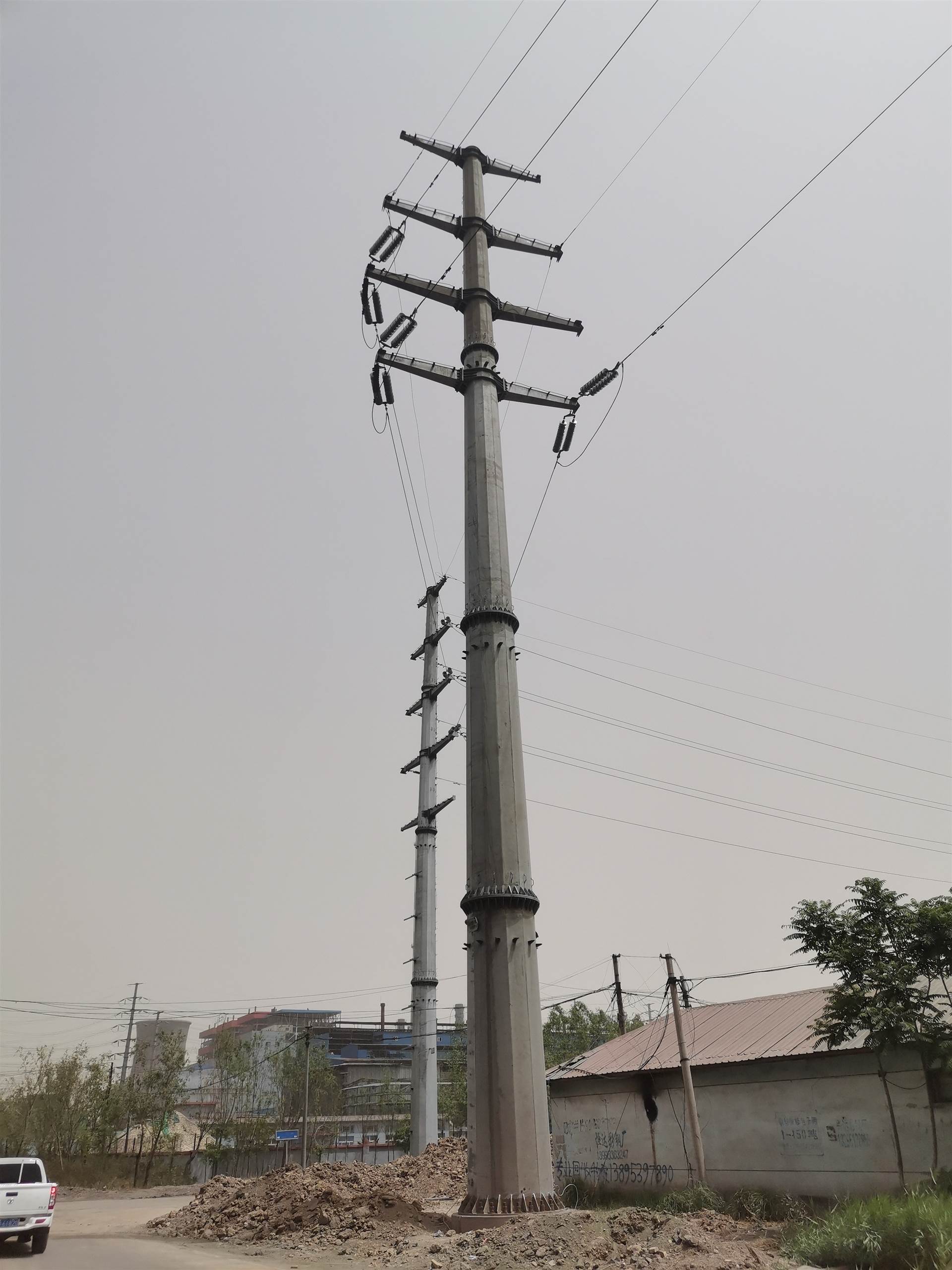 河北電力鋼桿廠家 電力鋼管塔 電力鋼管桿 鋼制電桿
