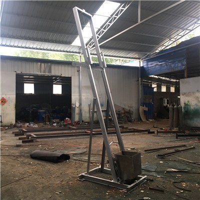 糧食多功能垂直提升機(jī) 電動單斗上料機(jī)