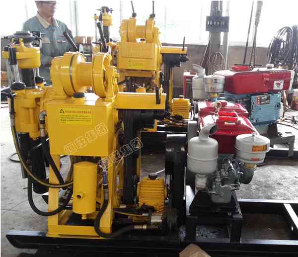 柴油液壓地質(zhì)勘探鉆機(jī)HW160水井鉆機(jī)批發(fā)輕松打水井160米