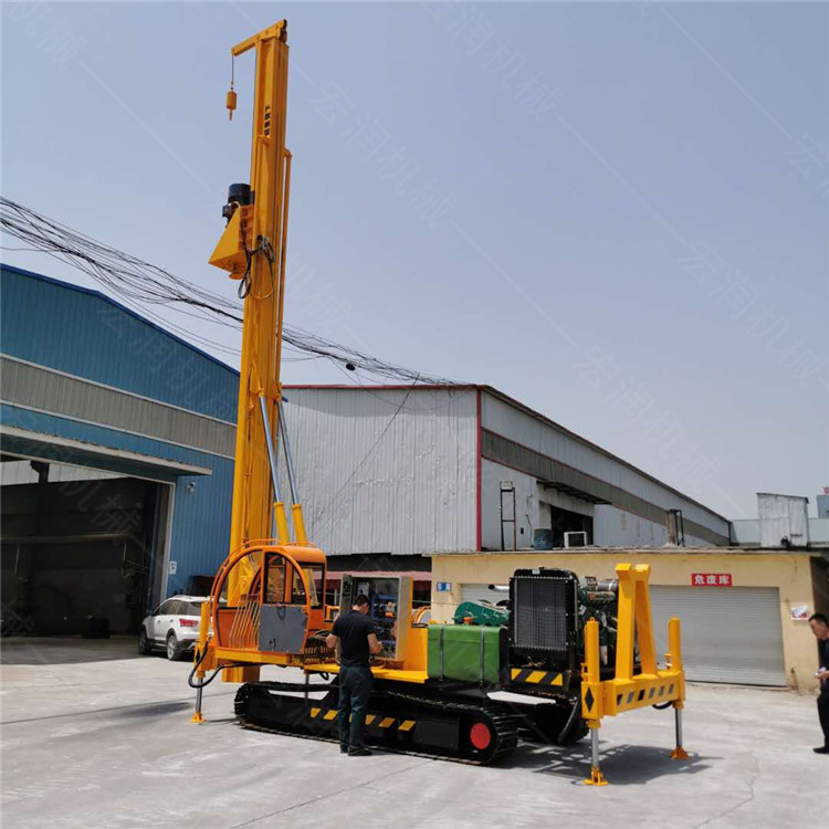 供應CFG螺旋灌注樁 15米入巖步履式長螺旋鉆機 長螺旋鉆孔機