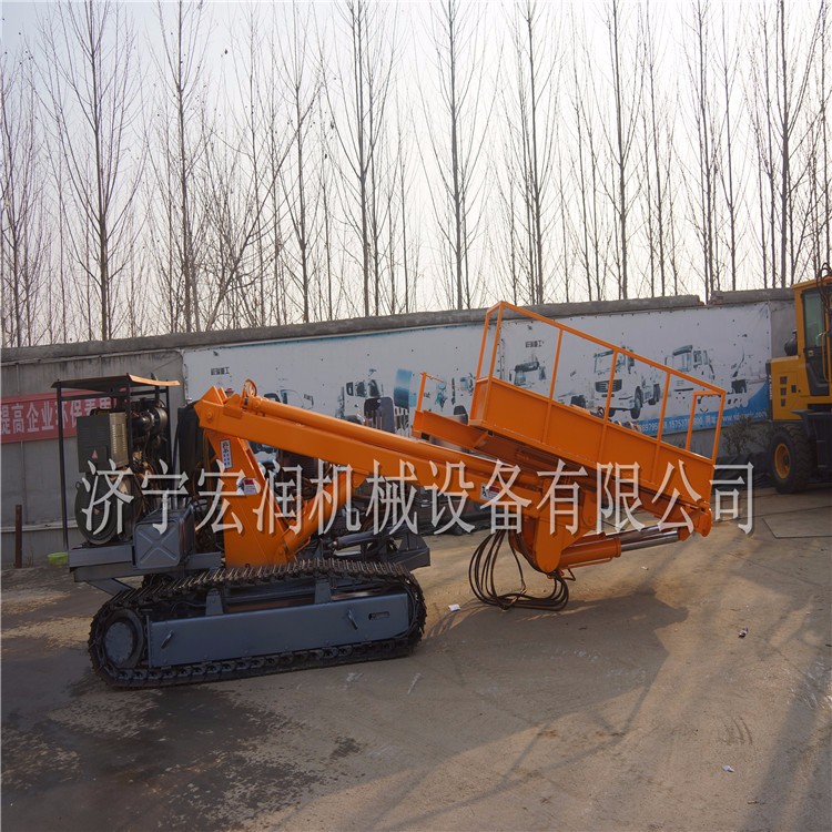 生產(chǎn)履帶護坡樁機 建筑工程護坡鉆機 履帶護坡錨固鉆機廠家
