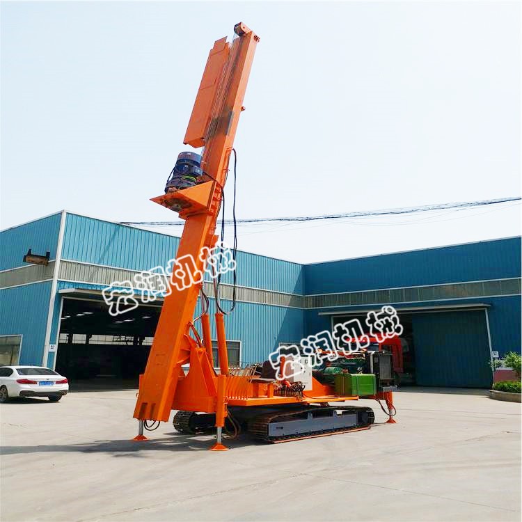 全液壓光伏打樁機(jī) 植樹挖坑機(jī)電線桿鉆孔機(jī)