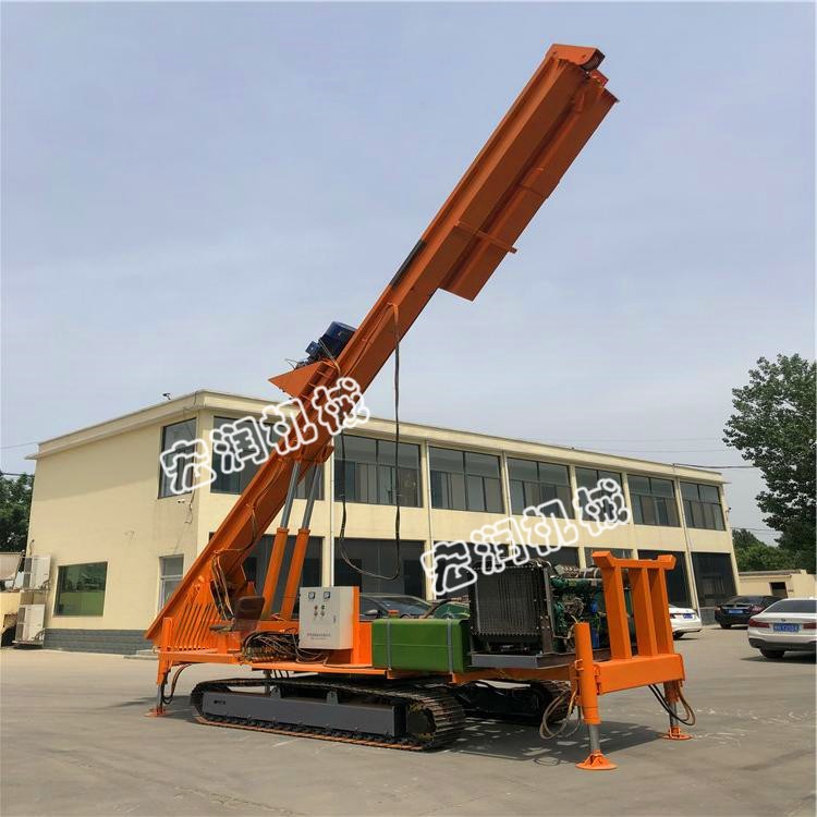 方塔折疊臂長(zhǎng)螺旋鉆機(jī) 植樹挖坑機(jī)裝載機(jī)式電線桿鉆孔機(jī)