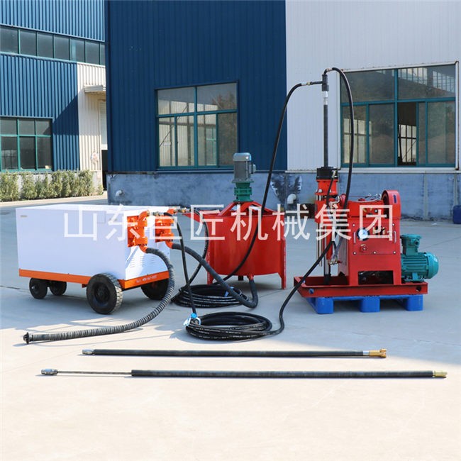 華夏巨匠履帶式注漿加固鉆機 鉆孔注漿一體機操作簡單