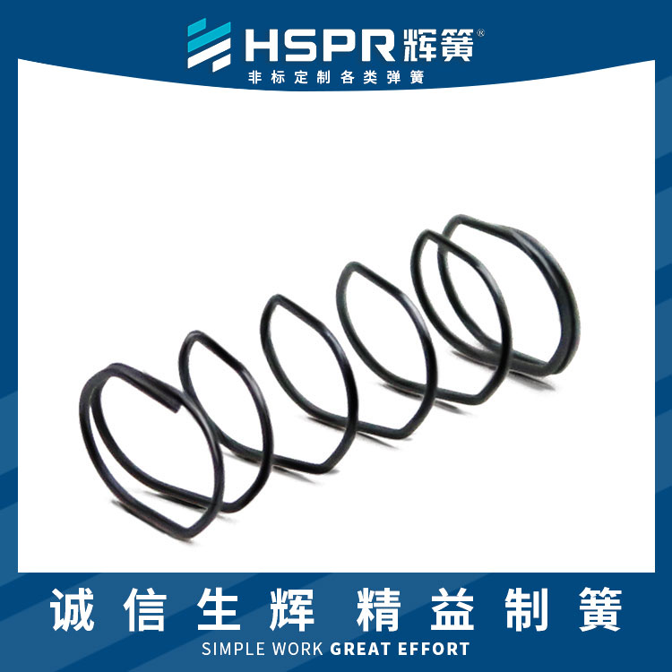 鎳絲扁彈簧扁壓縮彈簧回彈扁彈簧汽車開關扁簧雙線扁彈簧
