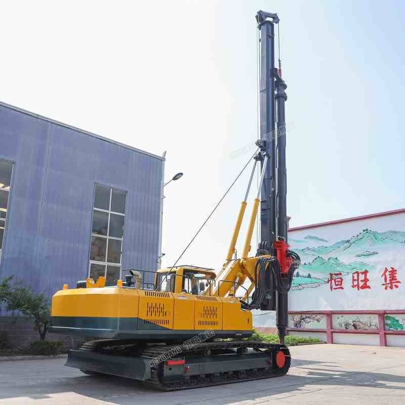 履帶式大口徑旋挖鉆機(jī) 高壓線塔2米孔徑打樁機(jī)