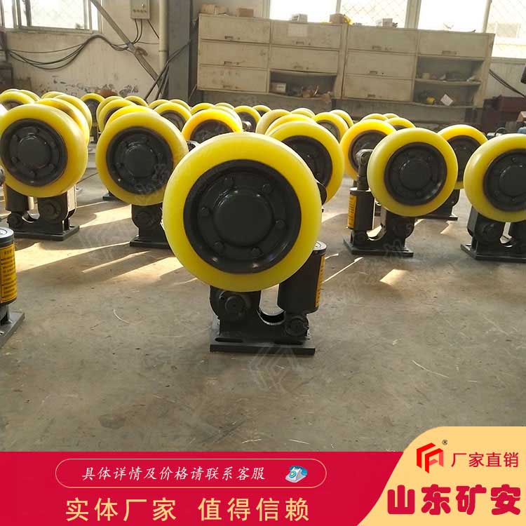 礦安供L35滾輪罐耳 用于礦山提升容器的導向緩沖