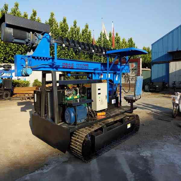 太陽能光伏打樁機(jī)  光伏履帶打樁機(jī) 新耀直銷品質(zhì)保