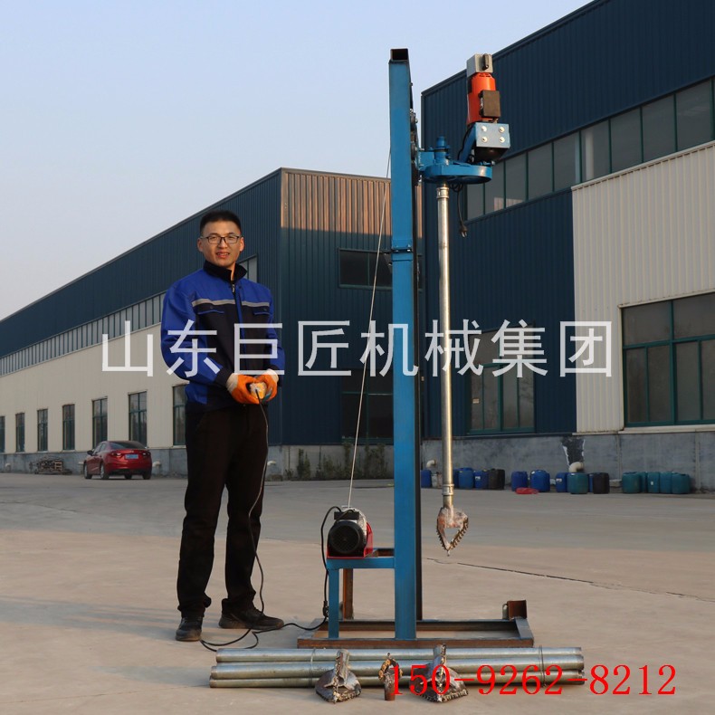 巨匠折疊式龍門架打井機(jī) 農(nóng)村水井鉆機(jī) 農(nóng)田灌溉打井機(jī)