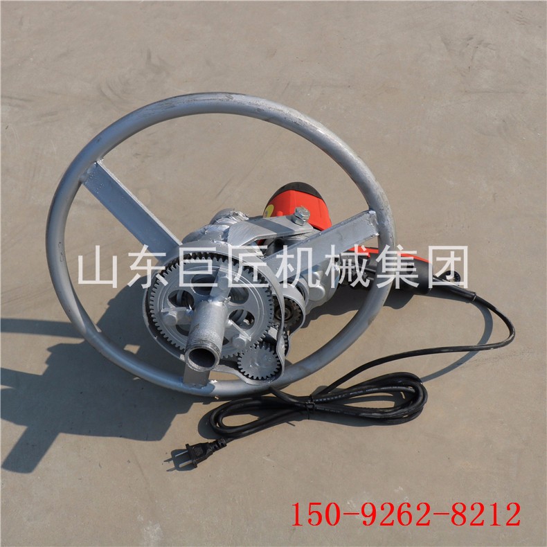 巨匠SJD-2A兩相電手持式鉆井機(jī) 小型水井鉆機(jī) 農(nóng)村打井機(jī)