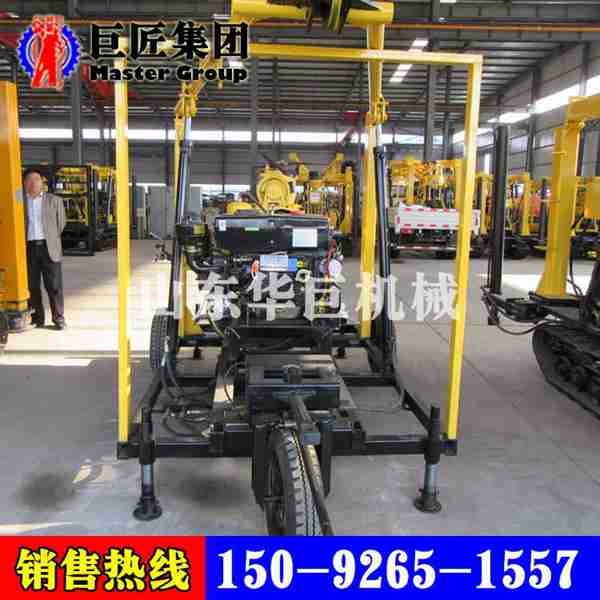 華夏巨匠廠家直售130米輪式水井鉆機(jī)XYX-130