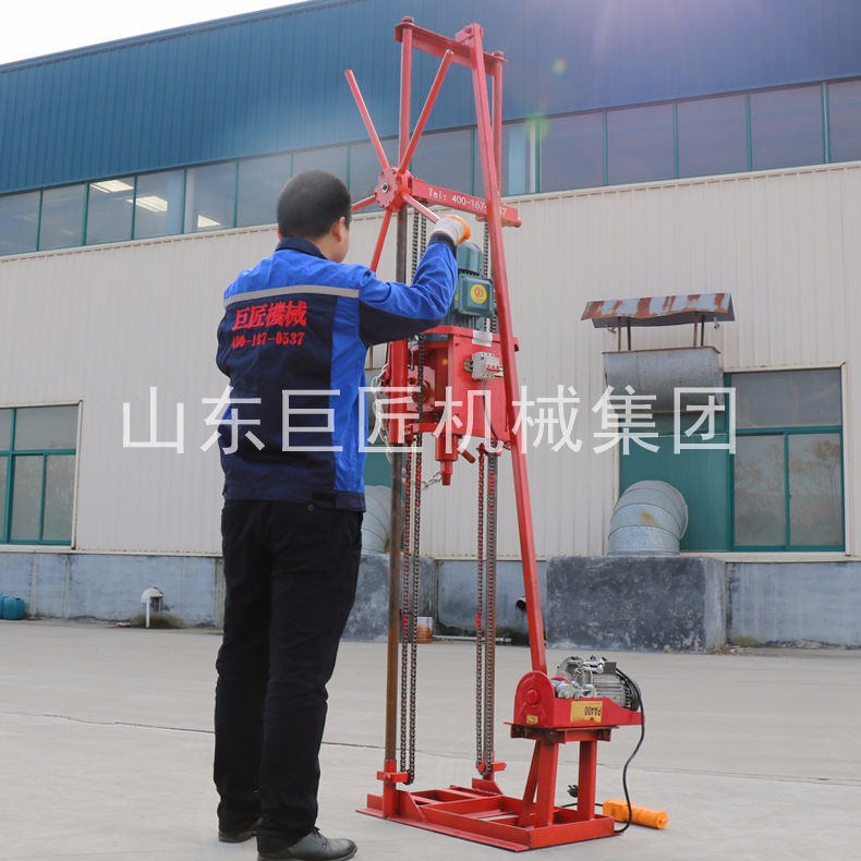 巨匠廠家提供QZ-2C輕便取樣鉆機汽油機功率強勁