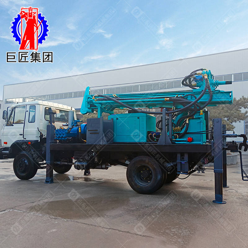 華夏巨匠 CJC-300車載式氣動水井鉆機