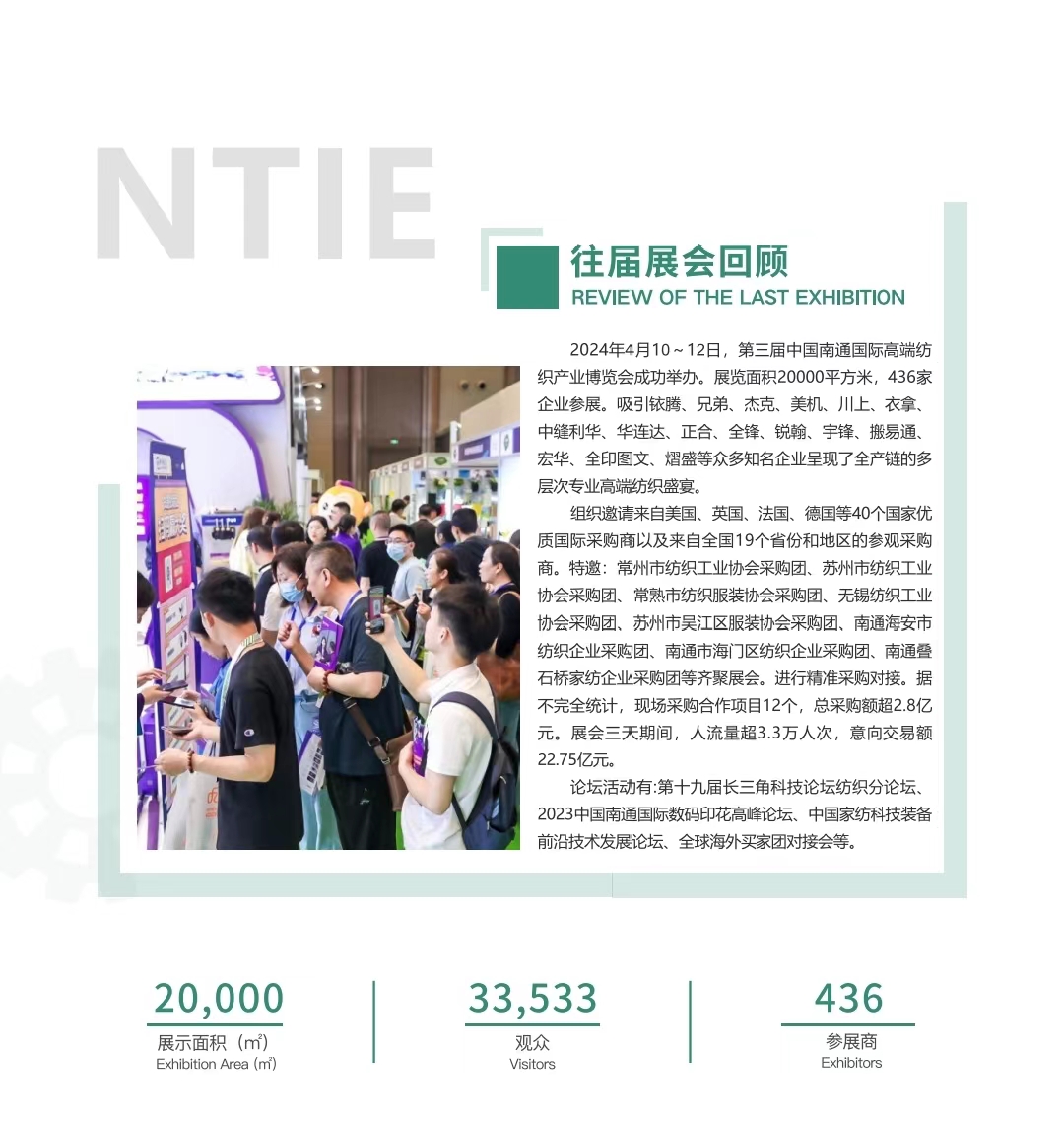 2025年江蘇（南通）第五屆紡織機械，棉紡自動化智能化系統展