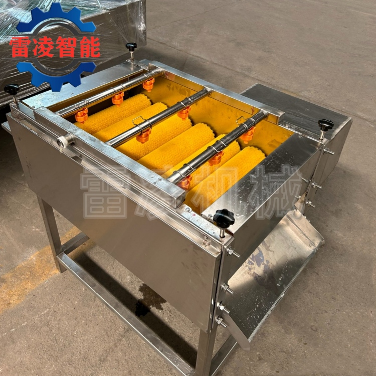 毛輥粽葉清洗機 全自動荷葉清洗機 粽子加工設備