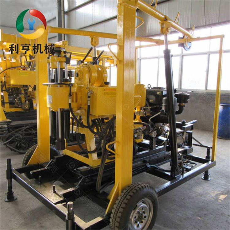 XYX-200輪式液壓鉆機 輕便巖心取樣鉆機 生產廠家