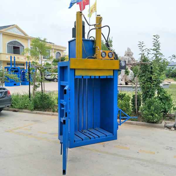 河北秸稈藥材打包機銷售              金屬鋁合金壓扁機