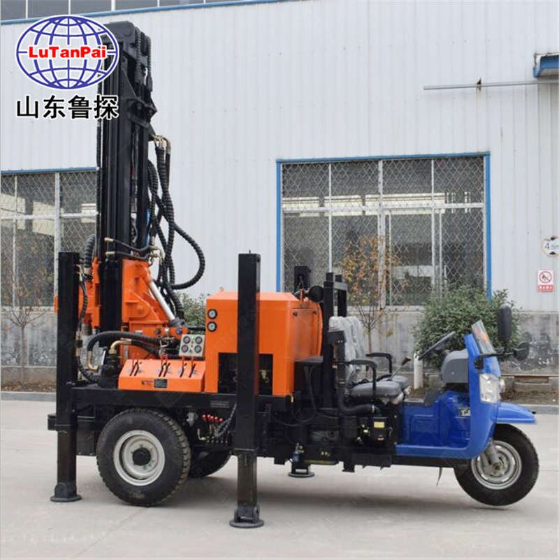 200米三輪車載式巖芯鉆機XYC-200A工程勘察鉆機