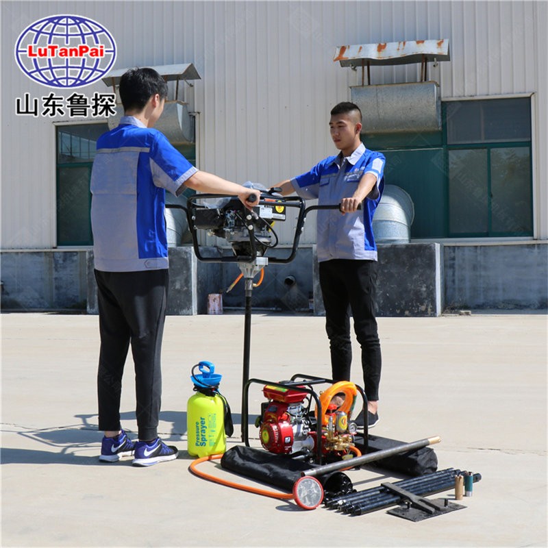 美國(guó)動(dòng)力的BXZ-2雙人背包式鉆機(jī) 上山好搬運(yùn)的地勘鉆機(jī)