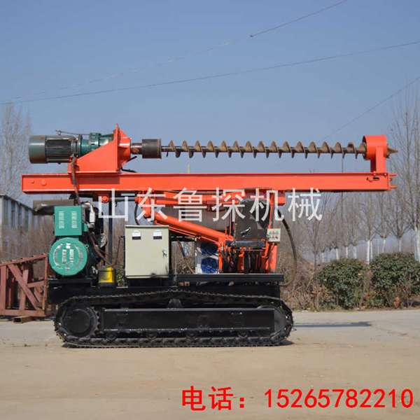 供應魯探LXD-8型履帶式長螺旋打樁機高性能CGF灌注打樁機