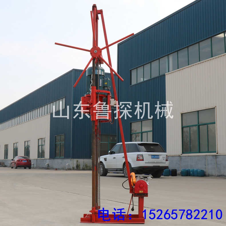 供應(yīng)輕型取樣鉆機(jī)QZ-2DS卷揚(yáng)取芯輕便多角度鉆孔探礦鉆機(jī)