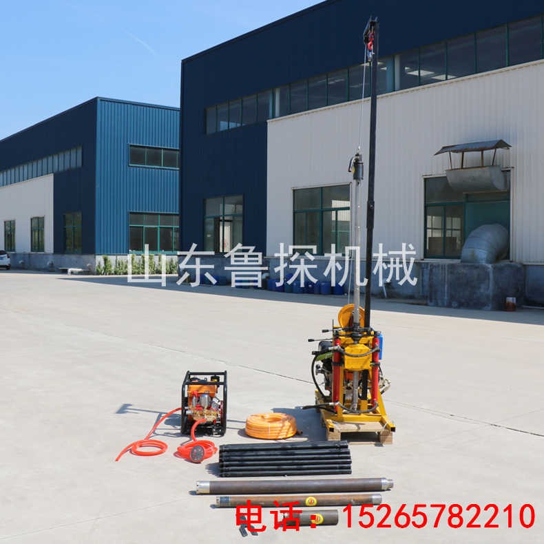 熱銷輕便液壓鉆機(jī)YQZ-50B工程地質(zhì)勘探鉆機(jī)深度可打50米
