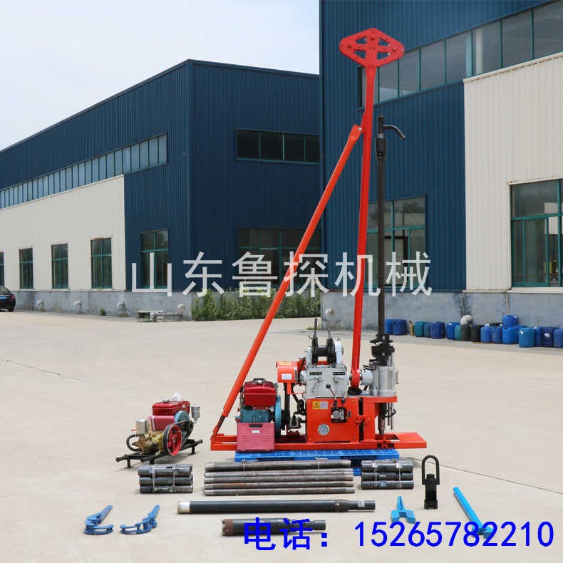 熱銷魯探Y(jié)QZ-30液壓輕便鉆機 石油物探山地鉆機水冷更皮實