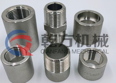 乾方機械 加工定做 2205 2507材質(zhì)對絲接頭 外絲接頭 單頭外絲 雙頭外絲