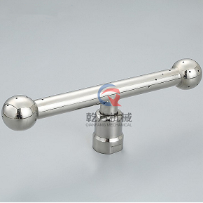 T型旋轉洗罐器 304，316L不銹鋼 T型旋轉快裝絲扣連接清洗器