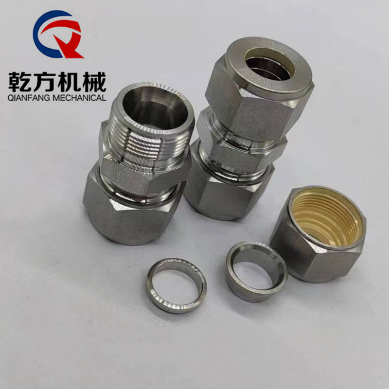 254SMO卡套接頭，訂做254SMO材質卡套接頭，卡套直通終端 彎頭 三通
