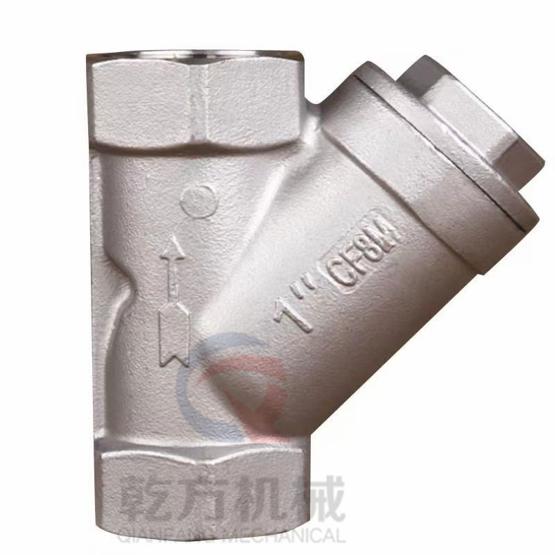 Y型過濾器 304/316不銹鋼絲扣過濾器，2205材質內螺紋過濾器