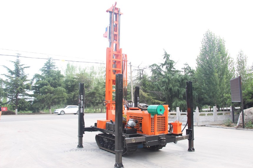 HQZ180履帶潛孔鉆機 氣動水井鉆機農用水井鉆機