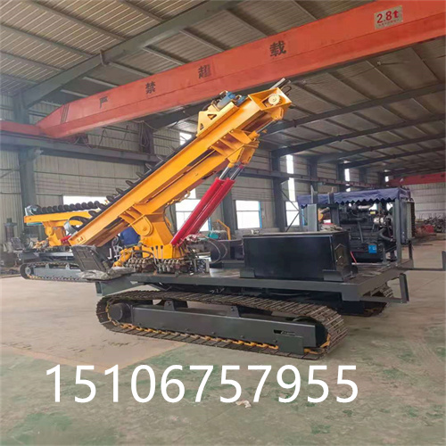 郭工履帶式光伏打樁機(jī) 多功能液壓太陽(yáng)能打樁機(jī) 出售現(xiàn)貨光伏打樁機(jī)