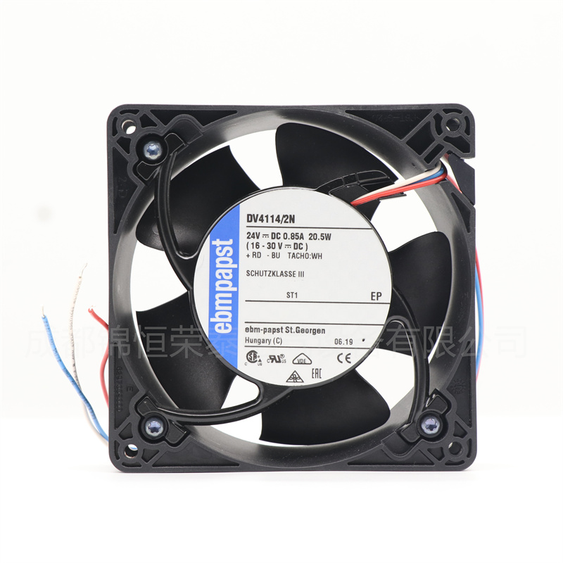 德國ebmpapst軸流散熱風(fēng)機 DV4114/2N 變頻器風(fēng)扇24V
