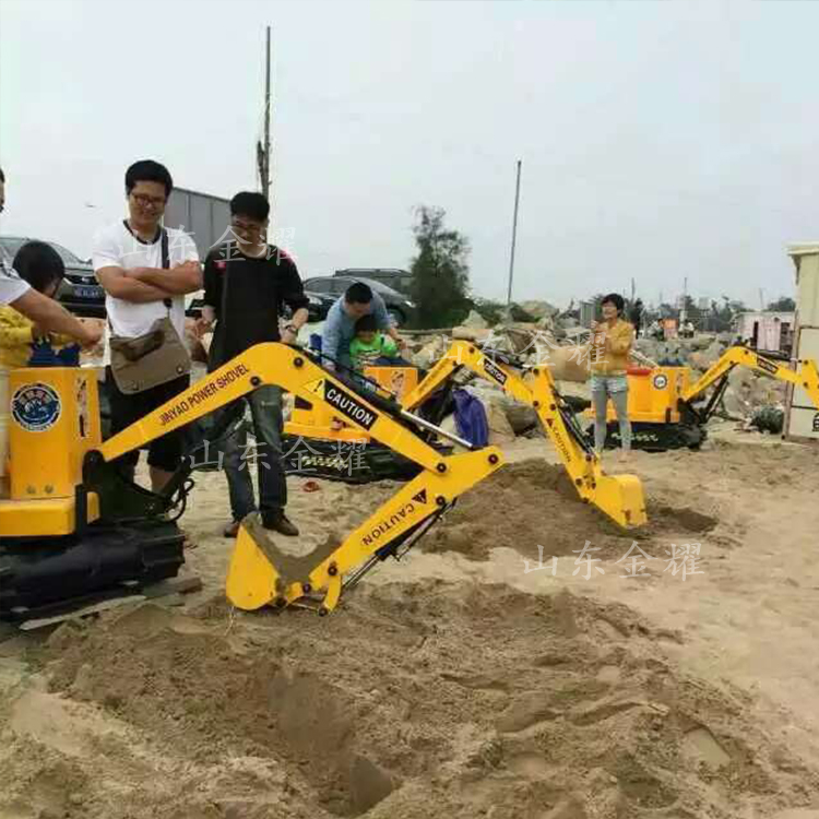 游樂挖掘機 親子嘉年華規劃設計圖紙 電動兒童挖掘機廠家供應