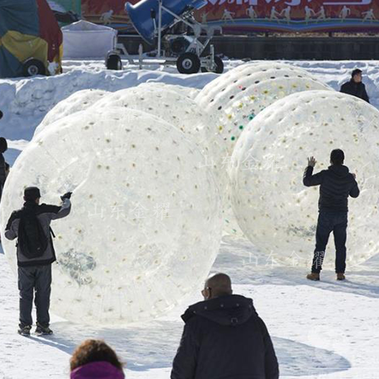 雪上游樂設備 多人轉轉球 親子娛樂設施 雪地無動力樂園