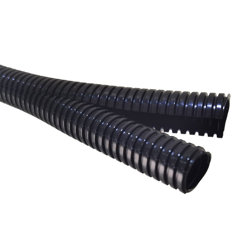 廣東東莞海興盛達(dá)機(jī)床護(hù)線PA6-AD10穿線塑料雙拼波紋管