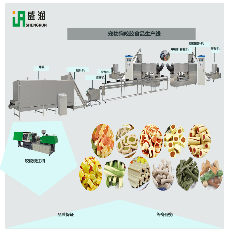磨牙棒單螺桿膨化機(jī)設(shè)備