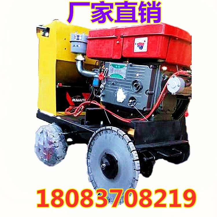 手推開槽機   混凝土路面開槽機    2.6.8公分柴油開槽機廠家供應