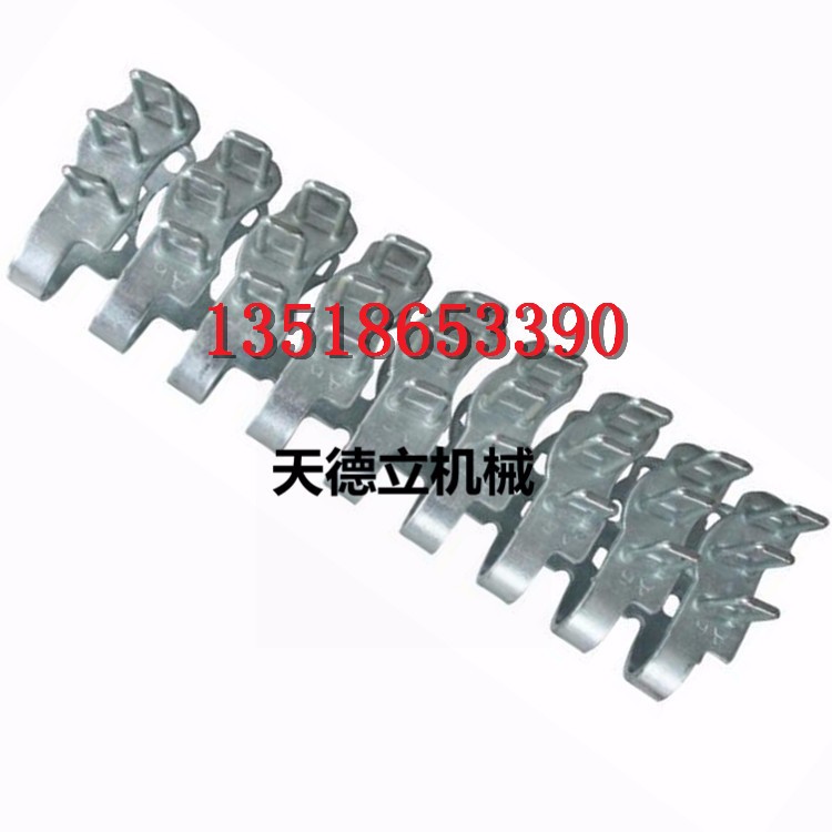 A6連體式皮帶扣 三組扣釘 高強(qiáng)度輸送帶皮帶扣