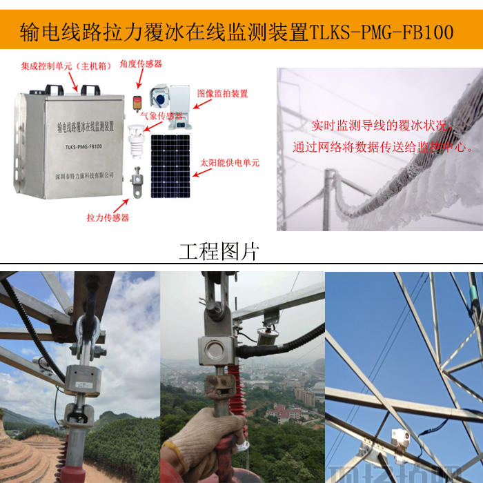 深圳特力康TLSK-PMG-FB100模擬導(dǎo)線在線覆冰監(jiān)測(cè)裝置